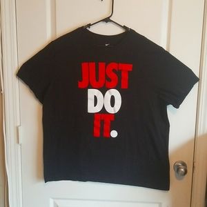 Mens Nike Tshirt XXL Black-Red